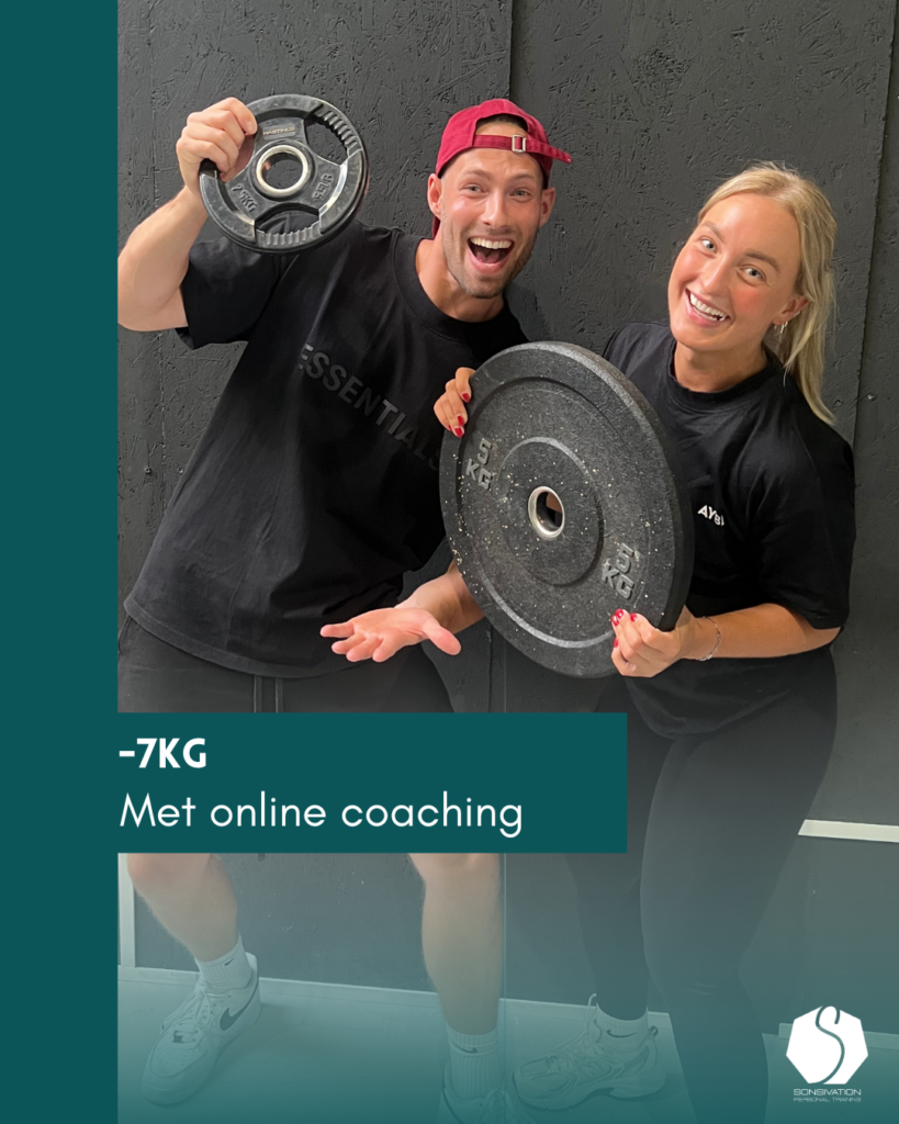 mevrouw uit Uden heeft 7kg gewichtsverlies doormiddel van online coaching 