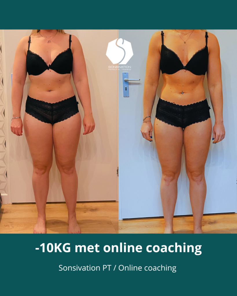 mevrouw uit Heesch heeft 10kg gewichtsverlies doormiddel van online coaching 