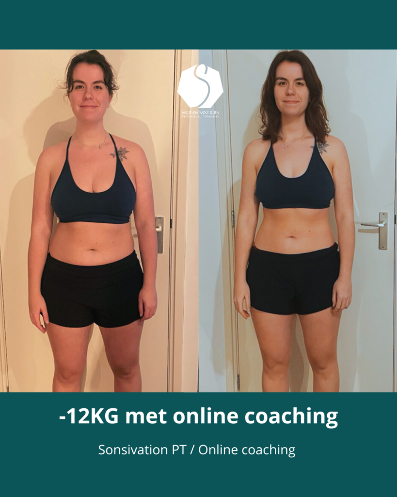 mevrouw uit Heesch heeft 12kg gewichtsverlies doormiddel van online coaching 